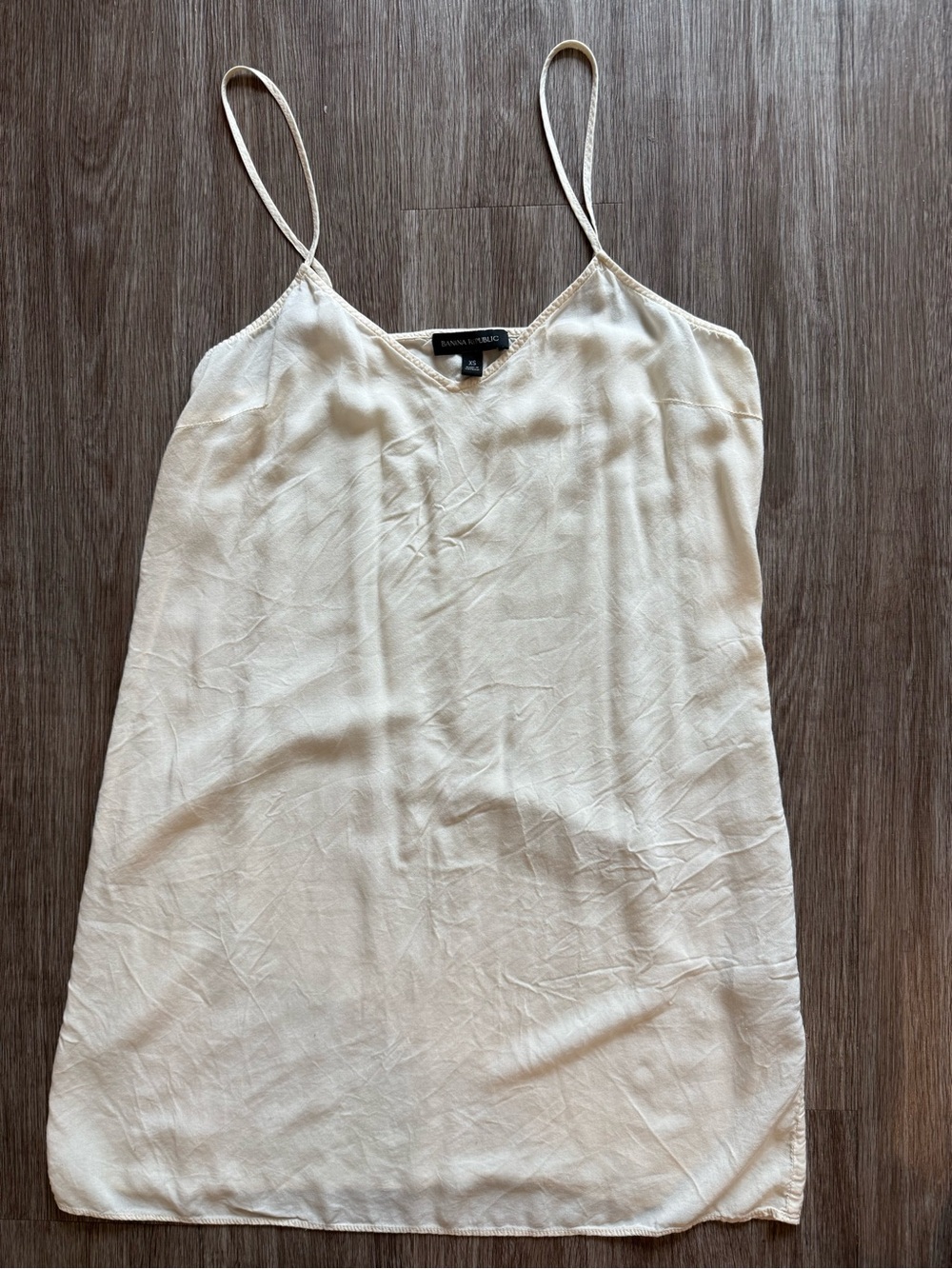 Banana Republic Cream Slip Cami Dress - Picture 2 of 8